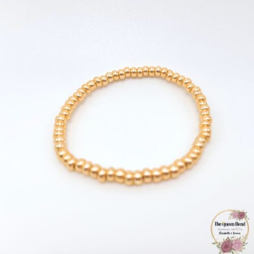 Gold Bracelet - Blossoms & Buttercups Collection at The Queen Bead